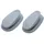 Fackelmann Haken-Set 2er Set Grau