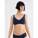 SLOGGI Damen Zero Feel 2.0 Soft Bra, Navy Blue, M