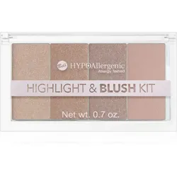 Bell Hypoallergenic Rouge- und Highlighter-Palette 20 g