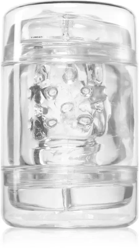FPPR Double Sided Mouth & Vagina Transparent Masturbator 11 cm