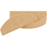Pergamon Pergamon, Natur Sisal Stufenmatten 15er-Set (24 x 65 cm)