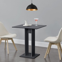 Esszimmertisch Esstisch Tisch Küchentisch Bürotisch 78x65x65cm Dunkelgrau matt