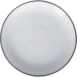 METRO Professional Essteller Akami, Steinzeug, Ø 26.3 cm, grau / weiß, 4 Stück
