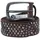 B.belt Zoe Leder schwarz/braun 80 cm
