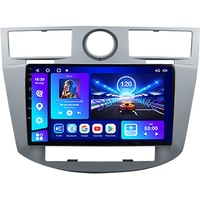 Autoradio Bluetooth Autoradio mit DAB Navi Android für Chrysler Sebring 3JS 2006-2010 Plug-and-Play Auto-Multimedia-Player mit 1080P HD-Touchscreen DAB/GPS/FM/Bluetooth/USB/WiFi (Color : S18 6+128G)