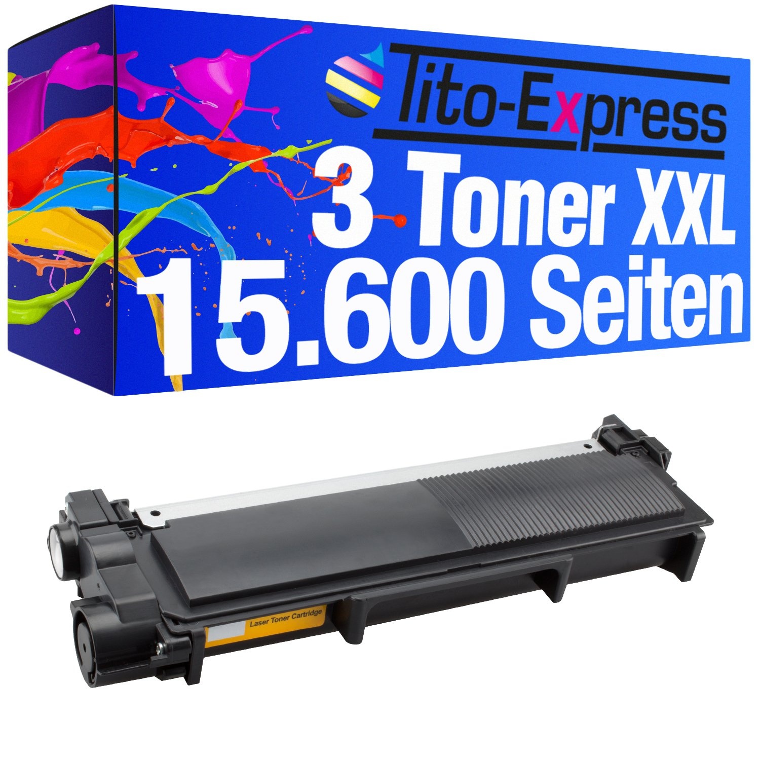 Tito-Express PlatinumSerie 3 Laser-Toner Super-XL als Ersatz für Brother TN-2320 | Kompatibel mit HL-L2300D L2320D HL2321D L2340DW L2360DN L2360DW L2361DN L2365DW L2380DW