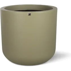 Corum Übertopf für Pflanzen olivgrau Ø 48,5 cm, Höhe 46,5 cm