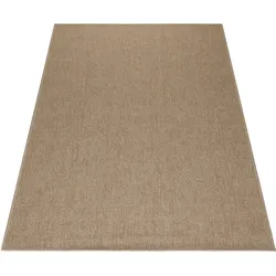 Outdoorteppich AYYILDIZ TEPPICHE "DHAKA 8711", beige, B:140cm H:5mm L:200cm, Polypropylen, Teppiche, Pflegeleicht / Strapazierfähig / In- und Outdoor geeignet