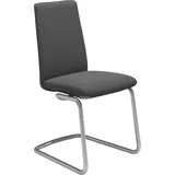 Stressless Stressless® Polsterstuhl »Laurel«, ROHLEDER Stoff Q2 FARON, grau (dark grey q2 faron chrom glänzend)