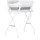 Chipolino Babywanne, Wickeltisch 2 in 1 Sonata Ständer faltbar Thermometer 11 kg grau