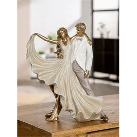Gilde Figur Salsa goldfarben - (H) 33,5 cm | Gr.: onesize