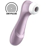 Satisfyer Beckenbodentrainer Pro 2 Generation – Violetter Druckwellenvibrator, wasserdichter Beckenbodentrainer mit 11 Intensitäten, einzeln verpackt, inklusive Zubehör, ideal als Geschenk, gezielte Beckenbodenstimulation, individuell anpassbare Intensitäten lila