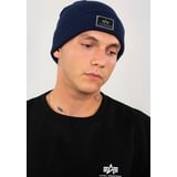 Alpha Industries X-Fit Beanie blau