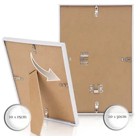 bomoe Bilderrahmen Kunststoff Weiß