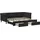 vidaXL Tagesbett 90 x 190 cm Schwarz