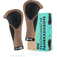 Aaron Ergonomic Fahrradgriff Fahrradgriffe - Mit Gel-Dämpfung braun