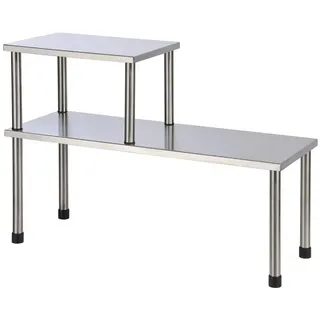chefware Edelstahl-Küchenregal - (B)45 cm