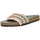 LAZAMANI Pantoletten Leder - Bunt - 38