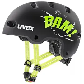 Uvex kid 4 style 51-55 cm bam black/lime matt