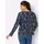 Classic Basics Shirtjacke Sweatshirt Geblümt Roségold 56