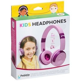 Snakebyte Pebble Gear - KIDS HEADPHONES, Kinder-Kopfhörer, Stereo, pink