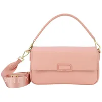 Bogner Pontresina Schultertasche Leder 27 cm rosa