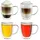 Creano Thermoglas doppelwandig 0,4 l 4 St.