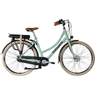 Tretwerk Aurora E Bike 28 Zoll Pedelec Damen Herren 155-185 cm hellgrün 50 cm