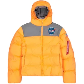 Alpha Industries HP NASA Bomberjacke Tangerine M