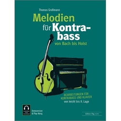 Melodien Für Kontrabass - Von Bach Bis Holst - Melodien für Kontrabass - von Bach bis Holst  Kartoniert (TB)