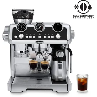 De'Longhi La Specialista Maestro EC 9865.M silber + DeLonghi Genuss-Set