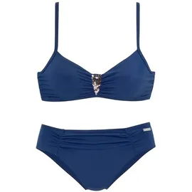 LASCANA Bügel-Bikini Blau 40 Cup B