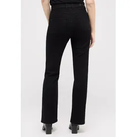 Angels Jeans Lara mit weitem Bein in Schwarz-D44 / L30