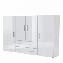 Vladon Highboard 166 x 106 x 35 cm Weiß