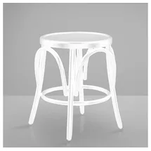 GGM Möbel 2er-Set Bugholz Hocker | Weiß | Thonet Hocker, Kneipenhocker