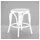 GGM Möbel 2er-Set Bugholz Hocker | Weiß | Thonet Hocker, Kneipenhocker