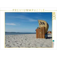 Calvendo Puzzle Strandkorb - Impression 1000 Teile Puzzle quer