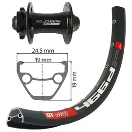 XLC DT SWISS 466d Evo 29 Zoll 6Loch Schwarz 100