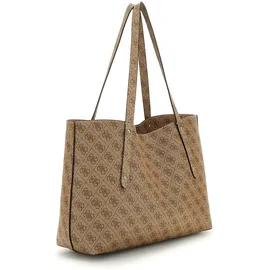GUESS Shopper Brenton Tote Latte Logo