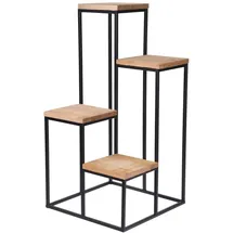 Wellhome Blumenregal 34 x 34 x 76 cm Beige