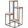 Wellhome Blumenregal 34 x 34 x 76 cm Beige