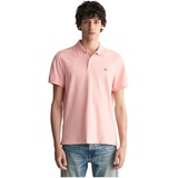 GANT Poloshirt mit Label-Stitching Modell Shield SS Pique Polo, BUBBELGUM Pink, XXL