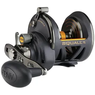 Penn Squall Ii Star Drag Trollingrolle - Black / Gold - 25N