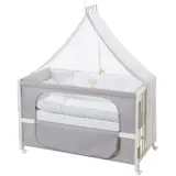 roba Room Bed Beistellbett weiß inkl. Komplettset heartbreaker