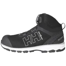 hh workwear Chelsea Herren Schwarz/Grau 35