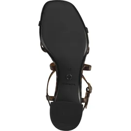 TAMARIS Blockabsatz-Sandaletten Damen Braun 41