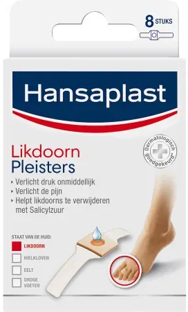 Hansaplast Hühneraugen-Pflaster 8 Strips