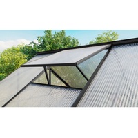 Vitavia Dachfenster für Gewächshaus "Triton" ohne Verglasung schwarz