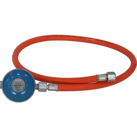 Melko Gasschlauch 80 cm mit Druckminderer Set für Propan/Butan