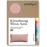 schlafgut Kissenbezug Woven Satin 40 x 80 cm Lila